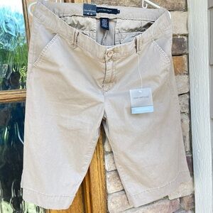 Calvin Klein Jean Shorts Khaki Carpenter Style Size 14 NWT $49.5